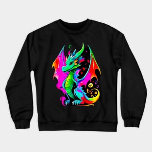 Welcome to the majestic year of the Green Dragon: a spectacular celebration of the Chinese New Year Crewneck Sweatshirt